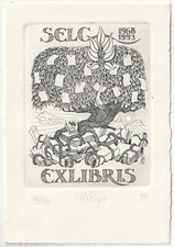 MONIKA HUGER-KELLER: Exlibris für SELC 1968-1993