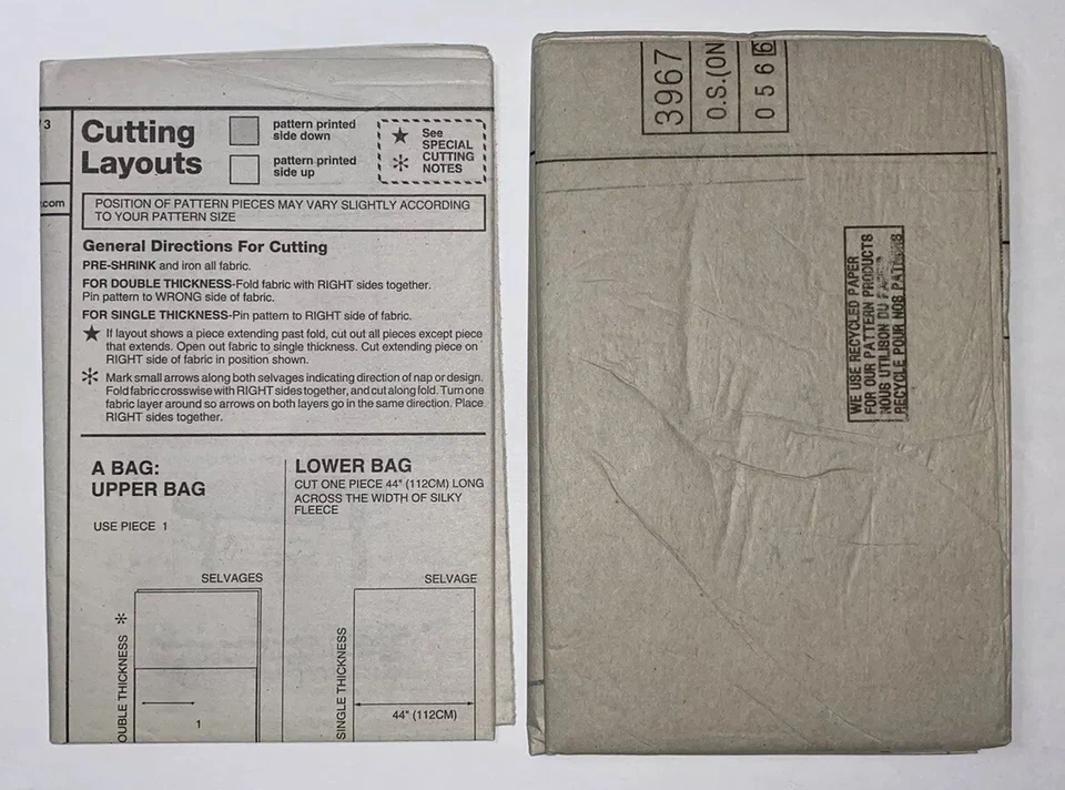 3967 UNCUT ‘Simplicity’ SEWING Pattern - ‘Christmas Decorations’ - Image 3 of 3