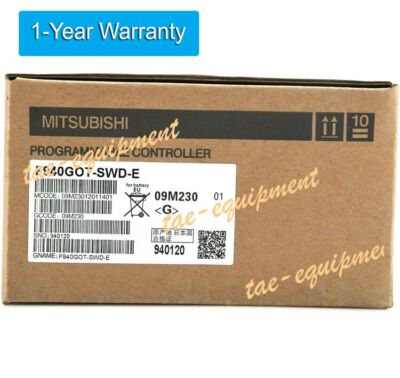 NEW Mitsubishi F940GOT-SWD-E PLC 5.7'' HMI Operator Interface Touch Panel Display