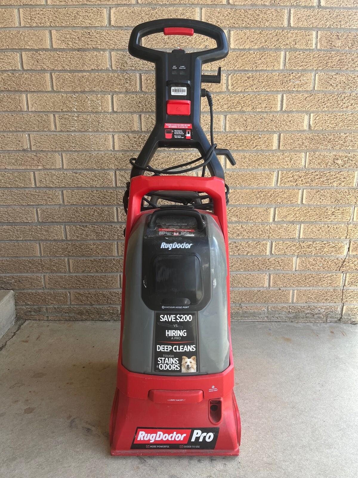 RUG DOCTOR PRO DEEP CARPET CLEANER eBay