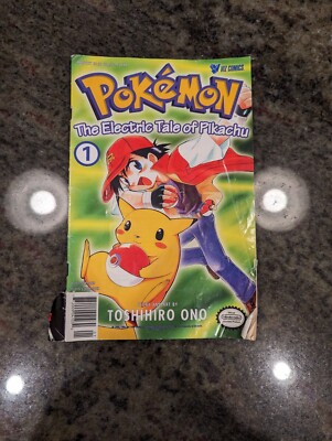 Pokemon The Electric Tale Of Pikachu #1 - Viz Comics - 3rd Print