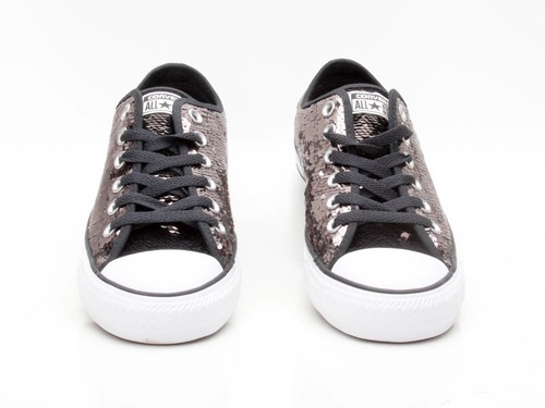 Converse Chuck Taylor All Star CTAS Ox Women's Sneakers 557988C Black White - Picture 5 of 6
