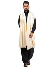 Men Woollen Warm Pashmina Shawls Meditation Dushala Lohi Soft Comfortable Stole