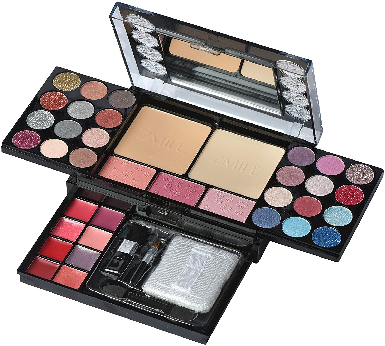 Palette Trucchi Trousse Portatile con Specchio per Truccarsi Set Make Up Trucco