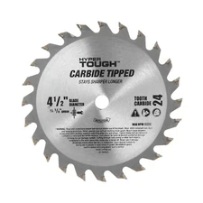 TWO 24T 4.5" Carbide Circular Saw Blade for Rockwell Rk3441k, WX429L 3/8" Arbor