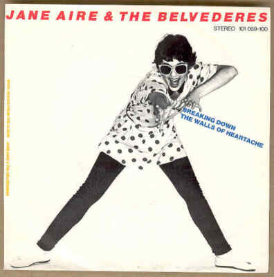 Jane Aire Breaking Down The Walls Of Heartache German 1979 7in PS New Wave