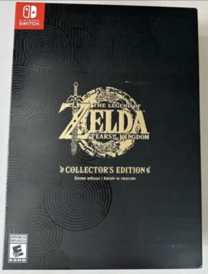 Legend of Zelda Tears of the Kingdom Collector's Edition Nintendo Switch