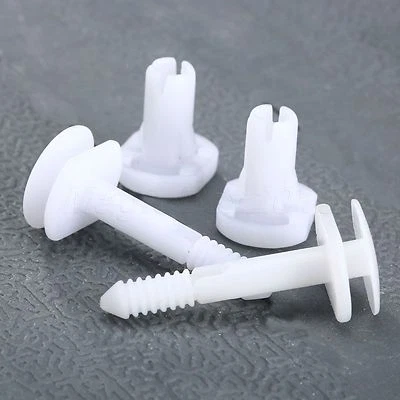 50pcs White Nylon Car Door Trim Panel Retainer Fasteners Clip For GMC Chevrolet - Image 1 of 4