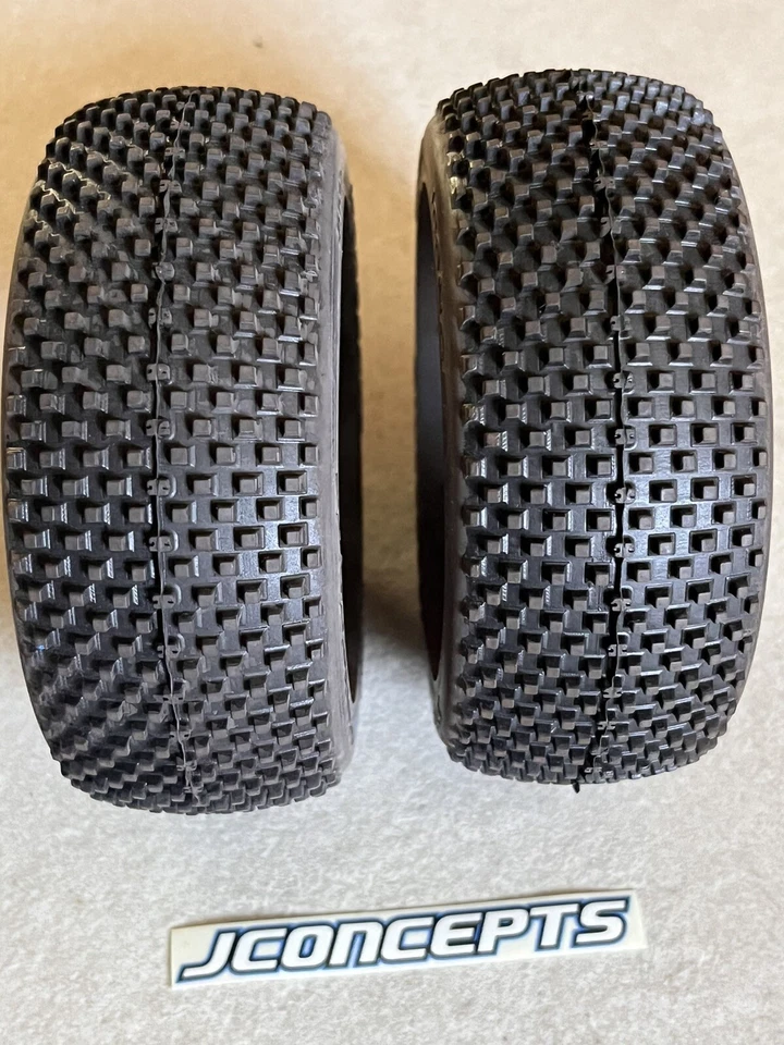 JConcepts Hitman 1/8 Buggy Tires Blue Compound soft Offroad Reifen - Bild 3 von 4