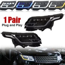 Matrix Style LED Headlight For Land Rover Range Rover Vogue L405 2013-17 Upgrade
