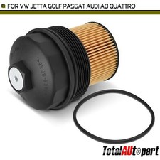 Tapa de la carcasa del filtro de aceite del motor para Volkswagen Jetta Golf Passat Audi Q7 S8