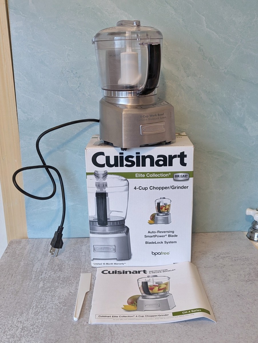 Cuisinart CH-4DC Elite Collection Cup Chopper Grinder Die Cast