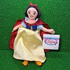 NEW The Disney Store's Exclusive SNOW WHITE Bean Bag Plush Toy - FREE Shipping