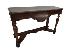 Console umbertina in noce -