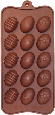 15 Hohlraum Mini Osterei, Hase & Ente Schokoladenform & Eisschale für hausgemachte