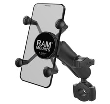 RAM-B-408-75-1-UN7U RAM X-Grip Phone Mount w RAM Torque Medium Rail Base