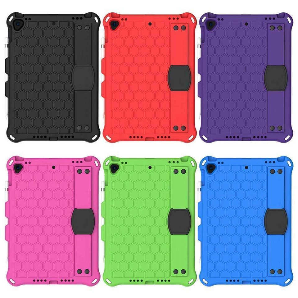 For iPad 5 6 7 8 9th Mini 5 Pro 11 2021 Air 4 3 2 Kids Shockproof EVA Case Cover - Image 2 of 4