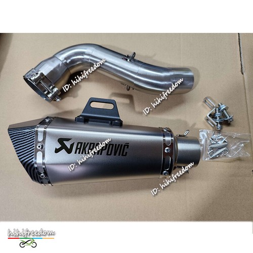 Slip On For Honda CBR1000RR 2008-2016 EU Version Exhaust 51mm Muffler + Mid Pipe