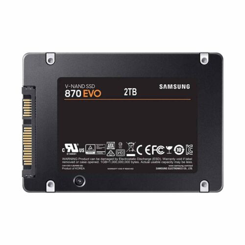 Samsung 870EVO SSD 2TB 1TB 250GB 500GB 2.5Inch SATAIII Solid State Drive New Lot - Picture 13 of 13