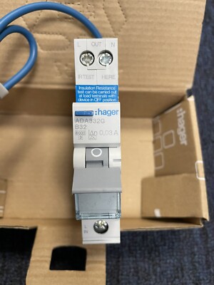 Hager ADA332G RCBO - Weiß