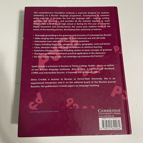 Rus' : A Comprehensive Course in Russian by Elena V. Crosbie and Sarah Smyth... - Picture 2 of 19