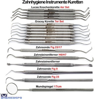 Lucas Knochenkürette Gracey Kürette Zahnhygiene Zahnsteinentferner Zahnreinigung