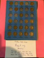 1909 1918 18 coin Page 1 of Whitman 9004 09VDB 09 12 15 15D 16S Lincoln Penny