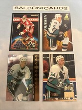 JEFF FRIESEN 4 Card Lot! Pinnacle Ultra SP Die Cut NM+ Rookie RC Free Shipping!