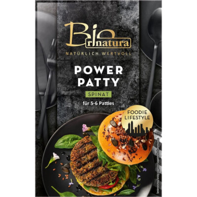Bio Power Patty Spinat