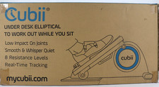 Cubii Jr. F3A2 Turquoise Compact Seated Elliptical Built In Display