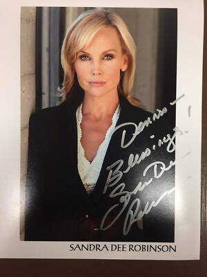 Sandra Dee Robinson authentic signed autographed 8x10 photo | eBay