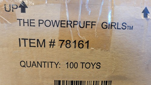 Powerpuff Girls Subway Kids Pak Toys Vintage 2000 4 Pack with store display card - Picture 7 of 7
