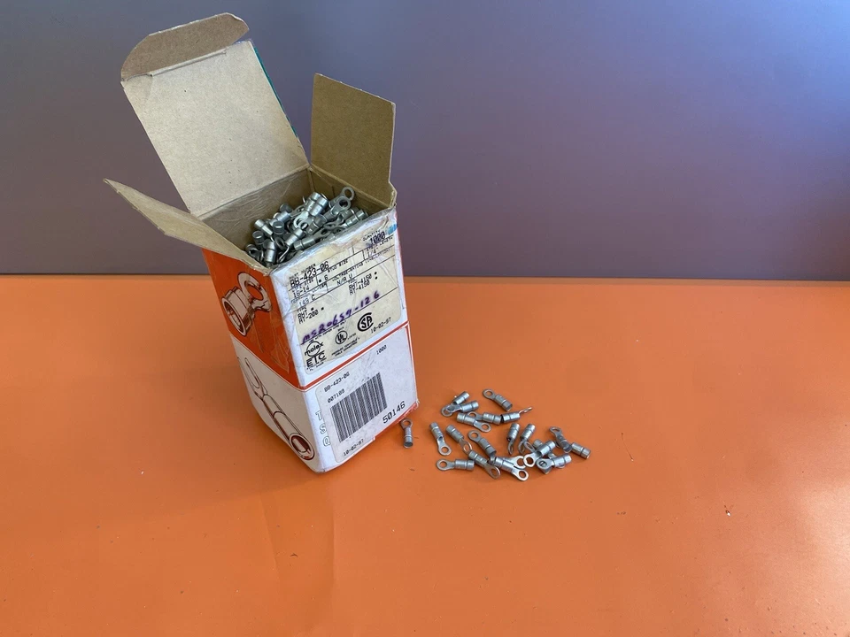 Molex Terminal #6 Wire Size 16-14 Strip Length 1/4” BB-423-06 Qty 992 - Image 2 of 4