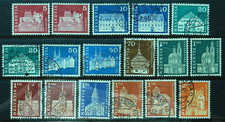 Switzerland 1964 17 stamps to 2f SG 698/710 range Used cat £10.60