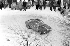 Pauli Toivonen Jyrki Ahava Lancia Fulvia 1967 Rally Car Old Photo 7