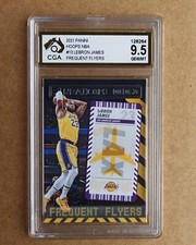 LeBron James Hoops Frequent Flyers 2021/22 - Card CGA 9.5 GEM / MINT not PSA
