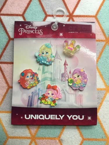 Crocs Handmade jibbitz 5pc disney princess glitter shoe charms set 13 - Picture 30 of 41