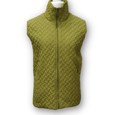 Tigi Green Quilted Gilet. Uk 22-24