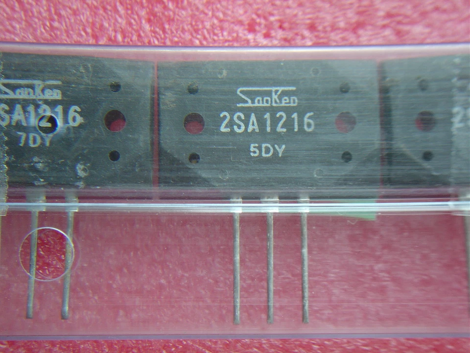 2 pcs 2SA1216  5DY  Sanken PNP Transistor 180V 17A 200W 40MHz Transistors NEU - Bild 1 von 1