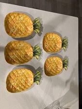 NEW Pineapple Serving Tray Pack of 5