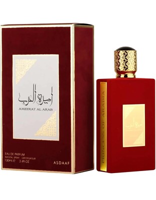 Ameerat Al Arab 100ml 3.4 Fl Oz by Asdaaf Lattafa Perfumes Musky, Floral Lasting