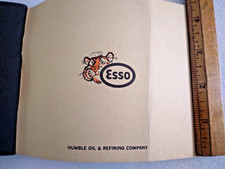Vintage ESSO Humble Oil & Refining Company Photo Album