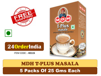 MDH T-PLUS MASALA (Pack of 5) 25 gms each (free shipping)