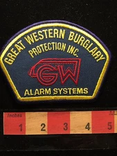 Security Patch GW GREAT WESTERN BURGLARY PROTECTION INC ALARM SYSTEMS C637