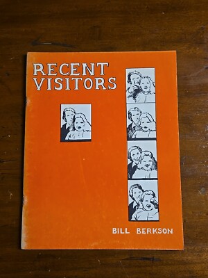 Bill Berkson, George Schneeman / Recent Visitors, 1st Edition 1973
