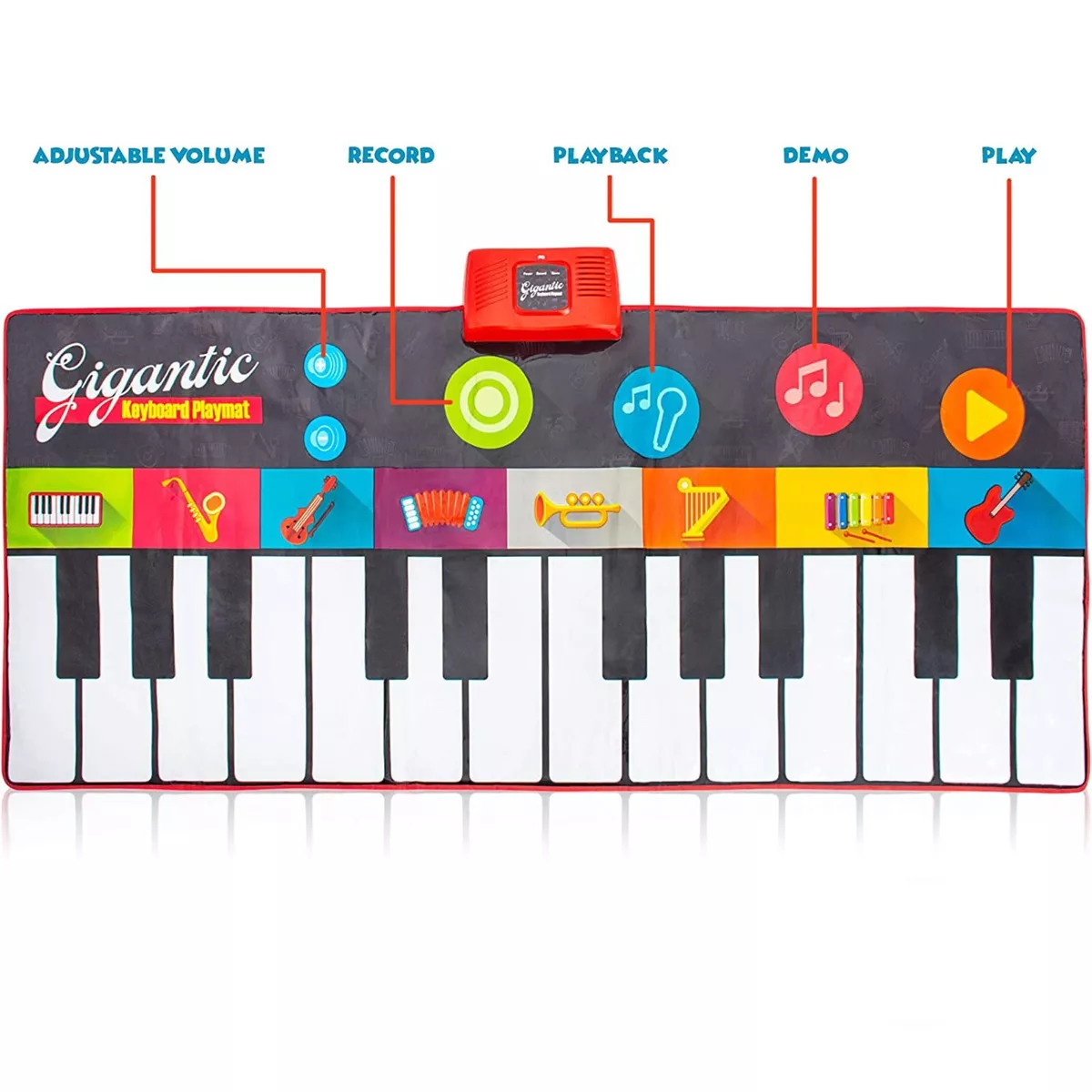Children's piano floor mat cheap