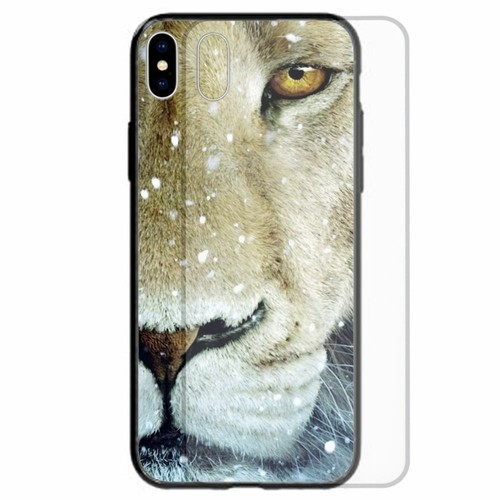 For Huawei Phone Series - Lion Theme Tempered Glass Back Cover Phone Cover #1 - Picture 6 of 13