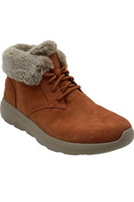 Skechers On the GO City 2 Suede Ankle Boots Winter Wishes Rust