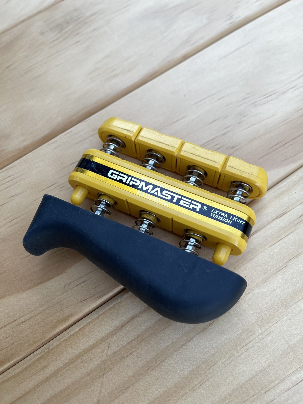 Gripmaster Hand Exerciser Guitar Practice Yellow Finger Strength