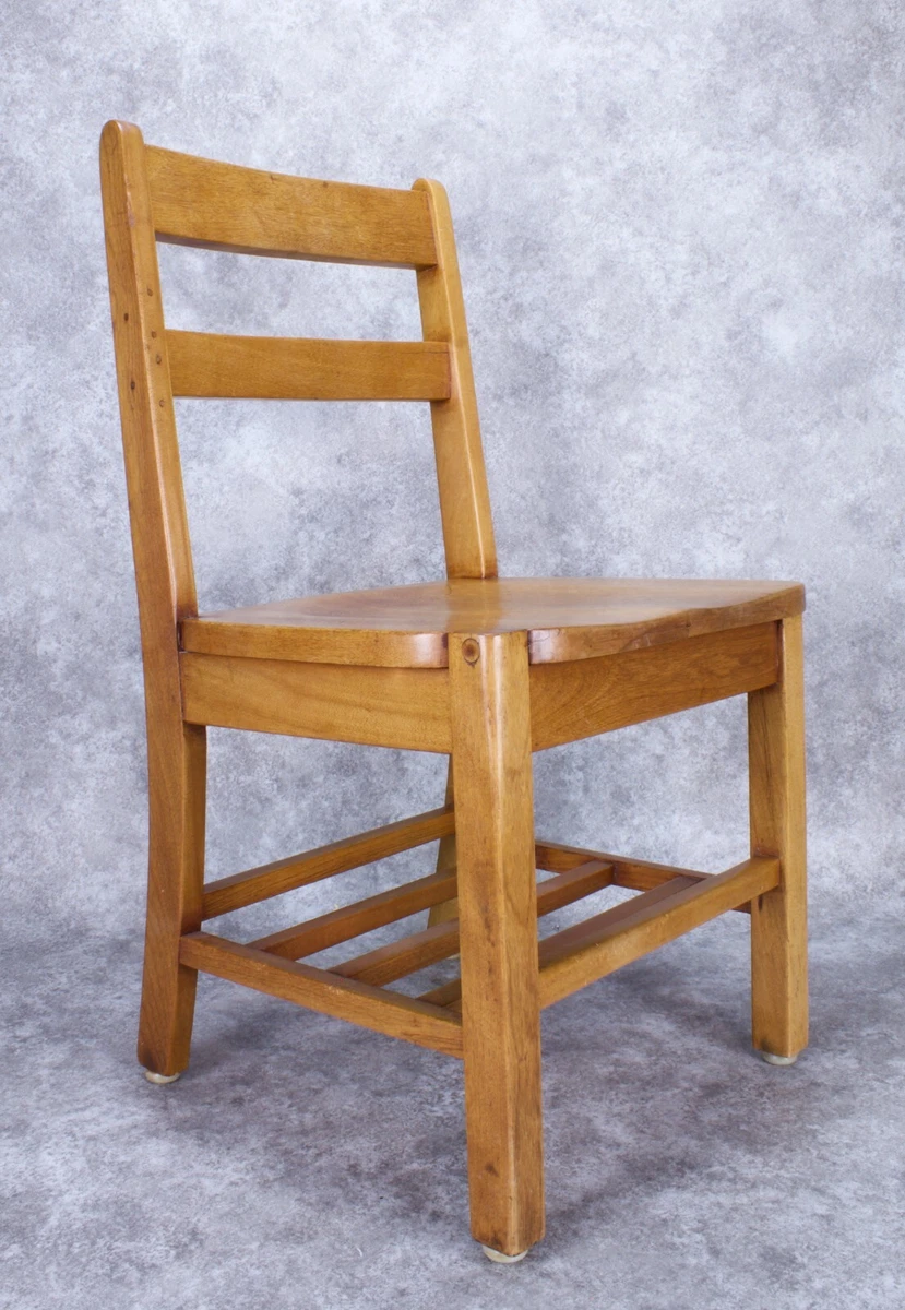 Vintage children's wooden chairs deals